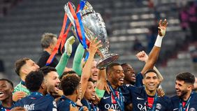 PSG berhasil menjadi juara Liga Champions setelah pesta gol ke gawang Inter Milan dengan skor 5-0 di Stadion Allianz Arena Munich, Minggu dini hari tadi, 1 Juni 2025.
