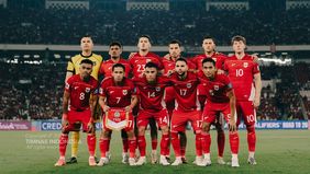 Ranking FIFA Timnas Indonesia yang kini berada di peringkat 123 diprediksi bakal naik ke peringkat 116 setelah menumbangkan China 1-0 di Kualifikasi Piala Dunia 2026.