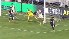 Timnas Indonesia harus tertinggal 0-5 atas Jepang dalam Kualifikasi Piala Dunia 2026 Zona Asia Grup C di Stadion Suite pada Selasa, 10 Juni 2025.