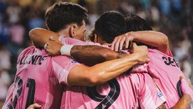 Inter Miami berhasil lolos ke babak 16 besar Piala Dunia AntarKlub setelah bermain imbang 2-2 atas Palmeiras di Stadion Hard Rock pada Selasa pagi tadi, 24 Juni 2025.