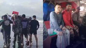 Aksi heroik dilakukan oleh sejumlah nelayan yang berhasil membawa sejumlah korban dari tenggelamnya kapal KMP Tunu Pratama Jaya di Selat Bali Pada Rabu malam kemarin, 2 Juli 2025.