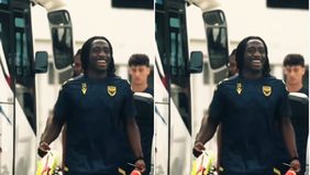 Klub kasta kedua Sepakbola Inggris, Oxford United menjalani latihan perdana di Stadion Madya GBK jelang pertandingan di Piala Presiden 2025.