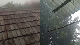 Hujan disertai angin kencang melanda kawasan Cinere, Kota Depok pada Senin sore ini, 7 Juli 2025. Hal tersebut membuat sebagian warga panik dan kini menjadi viral di media sosial.