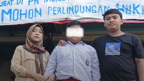 Pasangan lansia mengajukan gugatan terhadap cucunya yang barusia 12 tahun yaitu Zaki Fasa Isana terkait kasus sengketa tanah di Indramayu.