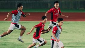 Timnas U-23 Indonesia pesta gol 8-0 saat melawan Brunei Darussalam dalam pertandingan perdana Grup A Piala AFF U-23 2025 di Stadion Utama Gelora Bung Karno (SUGBK) pada Selasa, 15 Juli 2025. 