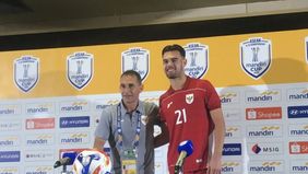 Penyerang Timnas Indonesia U-23, Jens Raven mengungkapkan kebahagiaannya setelah mencetak enam gol ke gawang Brunei Darussalam.
