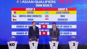 AFC baru saja menggelar undian putaran keempat Kualifiaksi Piala Dunia 2026 Zona Asia di Hyatt Place Kuala Lumpur, Bukit Jalil Malaysia pada Kamis, 17 Juli 2025.