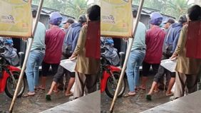 Beredar video memperlihatkan seorang ibu yang membawa bayi dipaksa turun oleh Opang (Ojek Pangkalan) dari mobil online saat kondisi hujan deras di Stasiun Tigaraksa. Hal tersebut menjadi viral di media sosial.