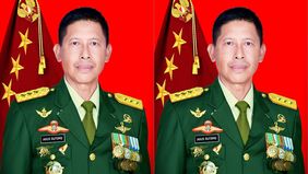 Agus Sutomo mendapatkan anugrah Jenderal Kehormatan dari Presiden Prabowo dalam gelaran Pasukan Operasional dan Kehormatan Militer di Batujajar, Bandung pada Minggu kemarin, 10 Agustus 2025.