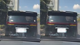 Beredar video memperlihatkan pengendara mobil listrik Denza tabrakkan diri ke pengendara lain. Hal tersebut menjadi viral di media sosial.
