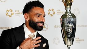 Penyerang Liverpool, Mohamed Salah terpilih menjadi pemain terbaik PFA 2024/2025 setelah mengantarkan klubnya sebagai juara Premier League musim lalu.