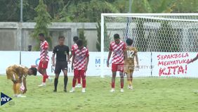 Dewa United melangkah ke Final Nusantara Open U-16 setelah menumbangkan BLISPI Garuda Indonesia lewat drama adu penalti usai bermain imbang 2-2 di Stadion Akademi Sepakbola Garudayaksa, Selasa 2 September 2025.