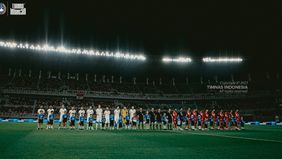 Timnas Indonesia harus puas ditahan imbang Lebanon di babak pertama dalam FIFA Matchday di Stadion Gelora Bung Tomo pada Senin malam, 8 September 2025.