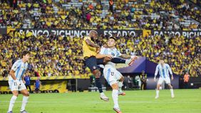 Timnas Argentina harus mengakui keunggulan Ekuador dengan skor 0-1 dalam Kualifikasi Piala Dunia 2026 di Stadion Monumental pada Rabu dini hari tadi, 10 September 2025.
