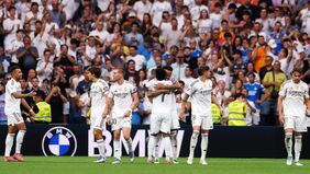 Real Madrid meraih kemenangan atas Espanyol dalam lanjutan Liga Spanyol di Stadion Santiago Bernabeu pada Sabtu malam kemarin, 20 September 2025.
