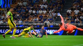 Sassuolo harus mengakui keunggulan tuan rumah Inter Milan dengan skor 1-2 dalam lanjutan Liga Italia di Stadion Giuseppe Meazza pada Senin dini hari tadi, 22 September 2025.