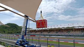  Seluruh logistik untuk ajang MotoGP Indonesia 2025 sudah mendarat di Sirkuit Pertamina Mandalika, Nusa Tenggara Barat (NTB), jelang balapan yang akan digelar pada 3–5 Oktober mendatang.