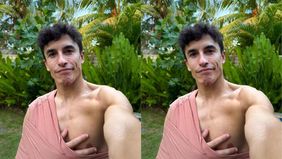 Pembalap Ducati, Marc Marquez meminta kepada penggemarnya untuk tidak menyalahkan Marco Bezzecchi setelah terjatuh di Sirkuit Mandalika pada MotoGp, Minggu kemarin, 5 Oktober 2025.