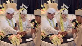 Penyanyi sekaligus komedian ternama, Boiyen membawa kabar gembira setelah resmi menikah dengan Rully Anggi Akbar di Kawasan ICE BSD, Tangerang Selatan pada Sabtu 15 November 2025.