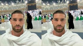 Putra kedua dari legenda sepakbola Prancis Zinedine Zidane, Luca Zidane tengah menjadi sorotan setelah mengunggah sedang menjalankan ibadah umroh.