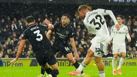 Laga sarat drama tersaji di Stadion Craven Cottage, London, saat Manchester City mengalahkan Fulham dengan skor tipis 5-4 pada lanjutan Liga Inggris 2025/2026, Rabu dini hari WIB.