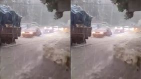 Hujan dengan intensitas tinggi yang mengguyur wilayah Sukabumi sejak Jumat 5 Desember 2025 memicu banjir di sejumlah titik. Salah satu area yang terdampak paling parah berada di Jalan Selabintana.