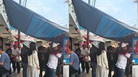 Beredar video memperlihatkan pedang mie babi di Bandung tengah menjadi perbincangan hangat dan viral di media sosial.