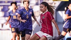 Timnas Putri Indonesia harus mengakui keunggulan tuan rumah Thailand dengan skor 0-2 dalam perebutan perunggu di SEA Games pada Rabu 17 Desember 2025.