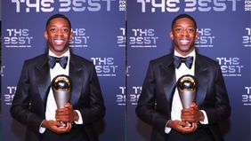 Penyerang sayap PSG, Ousmane Dembele, berhasil meraih penghargaan The Best FIFA 2025 dalam malam penganugerahan yang berlangsung di Fairmont Katara Hall, Doha, pada Selasa malam waktu setempat.