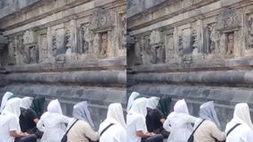 Jagad media sosial tengah diramaikan oleh beredarnya sebuah video yang menampilkan sekelompok orang melantunkan zikir dan kalimat tayyibah di kawasan Candi Prambanan.