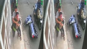 Dua orang terduga pelaku spesialis pencurian kendaraan bermotor (curanmor) beraksi di wilayah Kota Bambu Selatan RT 004/06, Palmerah, Jakarta Barat, Rabu pagi tadi, 7 Januari 2026.