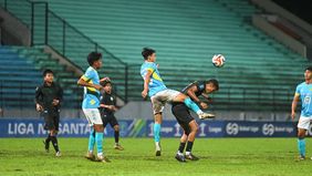 Duel Persipa Pati vs Nusantara United FC harus puas berbagi poin setelah bermain imbang tanpa gol dalam lanjutan Liga Nusantara Grup A di Stadion Moch Soebroto Magelang, Selasa 20 Januari 2025.