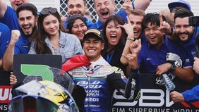 Start dari posisi paling belakang tak menghalangi langkah Aldi Satya Mahendra untuk mencetak hasil sensasional. Pebalap Indonesia itu tampil impresif dengan finis di posisi kedua pada Race 2 WorldSSP 2026 di Phillip Island, Minggu lalu, 22 Februari 2