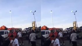 Keributan terjadi di kawasan Pelabuhan Gilimanuk, Kabupaten Jembrana, Bali, pada Kamis pagi kemarin, 12 Maret 2026.