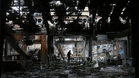 Sedikitnya 13 orang dilaporkan tewas akibat serangan gabungan yang disebut melibatkan Amerika Serikat dan Israel di wilayah Baharestan, Provinsi Tehran, Iran, pada Senin dini hari, 6 April 2026.