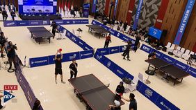Direktur Utama Nusantara TV, Randy Monthonaro Tampubolon, Resmi Membuka Turnamen Ping Pong Nusantara Media Championship.