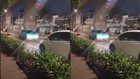 Sebuah video yang memperlihatkan aksi taksi berwarna hijau melawan arus lalu lintas viral di media sosial. Peristiwa tersebut terjadi di depan Rumah Sakit Pusat Pertamina (RSPP) pada Jumat 1 Mei 2026, sekitar pukul 21.34 WIB.