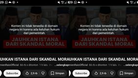 Kementerian Komunikasi dan Digital (Komdigi) menghapus konten Amien Rais yang sebarkan fitnah terhadap Presiden Prabowo Subianto.