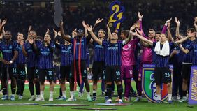 Inter Milan memastikan diri menjuarai Liga Italia musim ini setelah mengalahkan Parma dengan skor 2-0 pada pekan ke-35 Liga Italia di Stadion Giuseppe Meazza, Minggu waktu setempat.