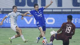 Persib Bandung berhasil meraih kemenangan tipis atas PSIM Yogyakarta dengan skor 1-0 di Stadion Gelora Bandung Lautan Api pada Senin 4 Mei 2026.