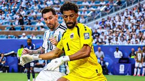 Kapten Timnas Argentina, Lionel Messi mengaku sempat frustasi setelah sejumlah peluangnya mampu digagalkan kiper Tanjung Verde Vozinha.