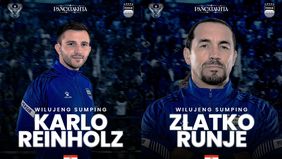 Setelah mengumumkan sejumlah pemain baru, kini Persib Bandung mengumumkan dua staf pelatih baru dari Kroasia yaitu Zlatko Runje dan Karlo Reinholz.