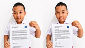 Seorang siswa sekolah dasar (SD) asal Boyolali, Jawa Tengah, berhasil mencuri perhatian dunia di bidang teknologi internasional.
