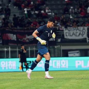 Momen Kiper Timnas Indonesia U-20 Jadi Pengangguran saat Menghadapi Maladewa