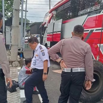 KNKT-Dishub Periksa Sistem Pengereman Bus yang Alami Kecelakan Maut di Kota Batu