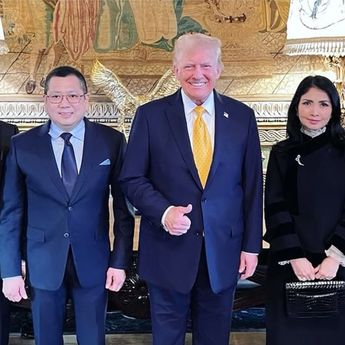 Hary Tanoesoedibjo dan Keluarga Hadiri Pelantikan Donald Trump 