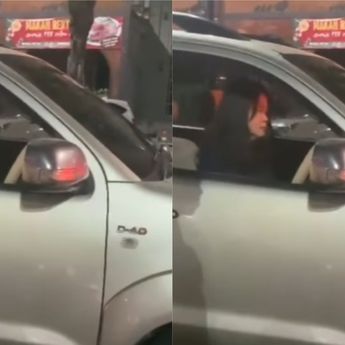 Viral Wanita Pengemudi Fortuner Tabrak 2 Mobil di PIK 1