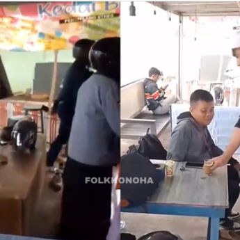 Sedang Asik Ngopi di Bulan Puasa, Pria Ini Digeruduk Massa