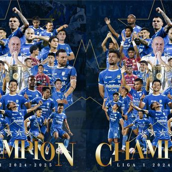 Juara Liga 1 Musim 2024/2025, Ketum PSSI Ucapkan Selamat ke Persib Bandung