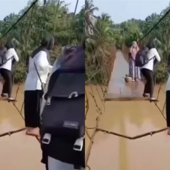 Warga Minta Dedi Mulyadi Jadi Gubernur Jambi Usai Viral Jembatan Gantung Bolong